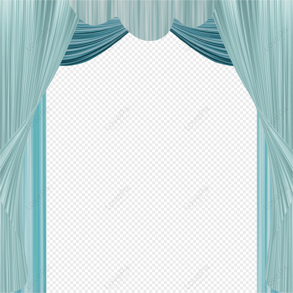 Curtain, Material, Stage Curtain, Hand-painted Curtain PNG Free ...