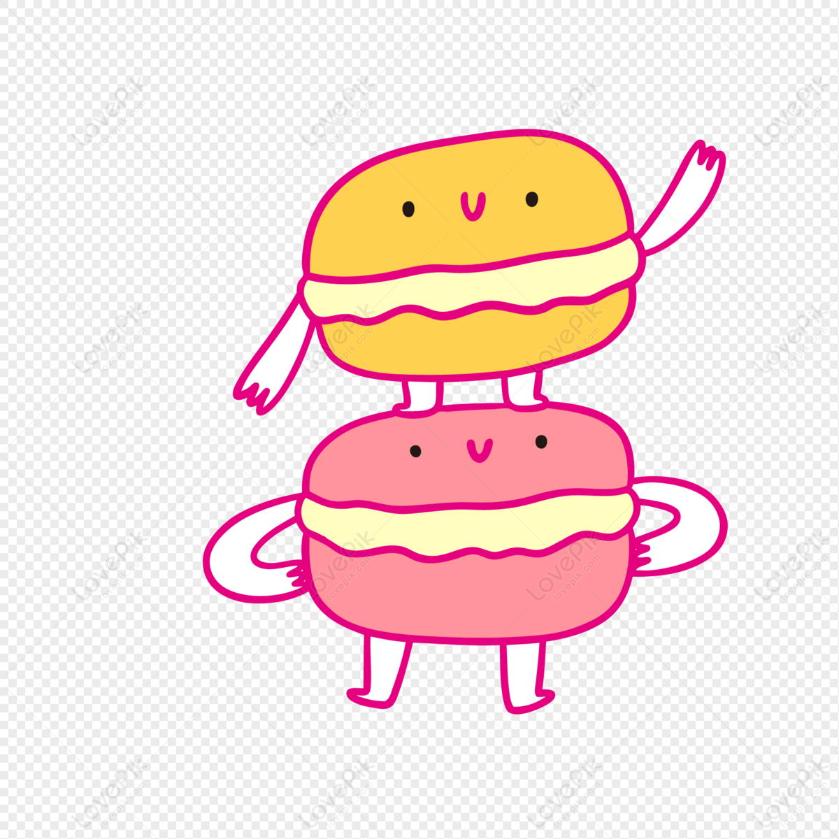 Hình ảnh Bánh Macaron Vẽ Dễ Thương PNG , Món Tráng Miệng, Ngọt, Ngọt Ngào  PNG trong suốt và Vector để tải xuống miễn phí