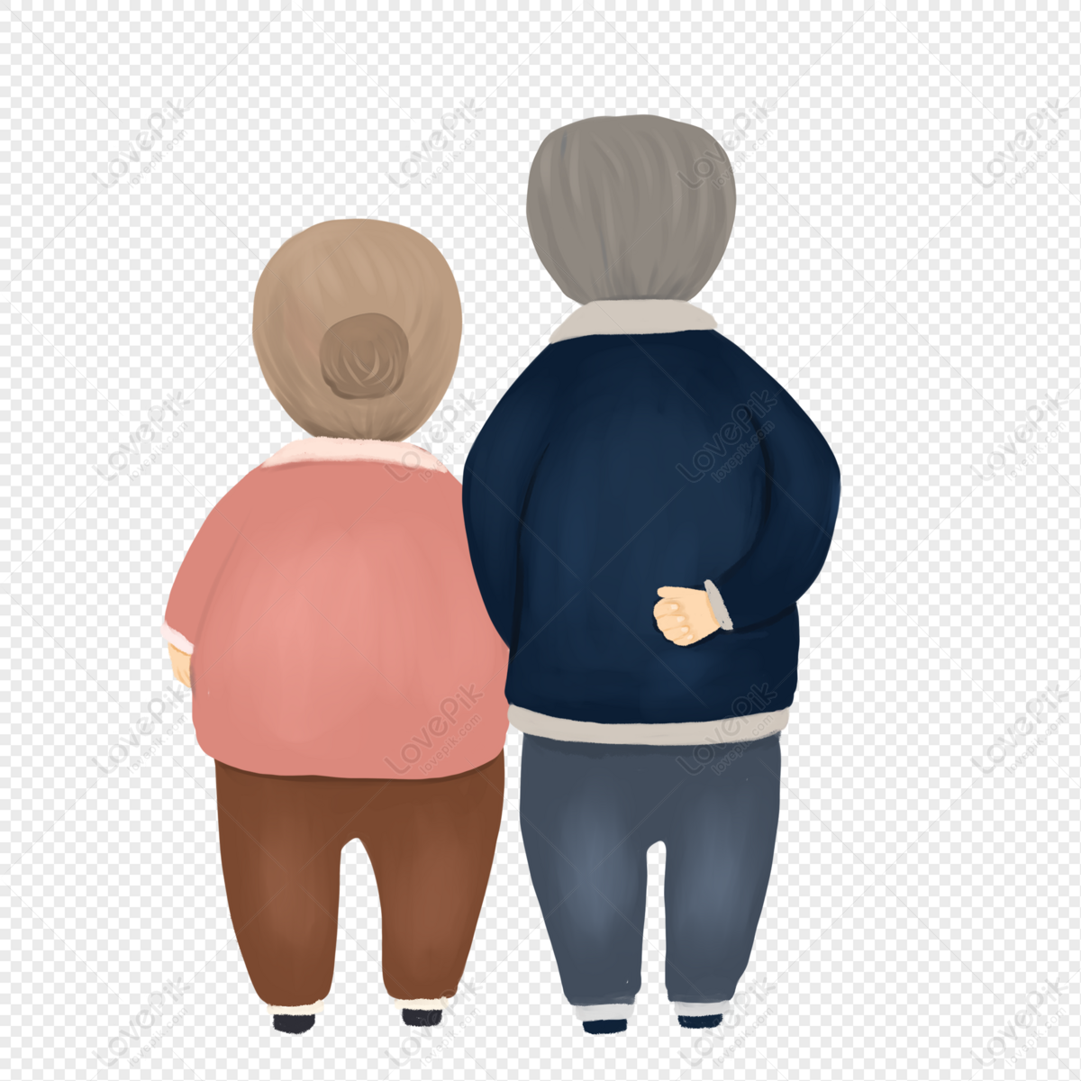 Elderly Couple PNG Image And Clipart Image For Free Download - Lovepik ...