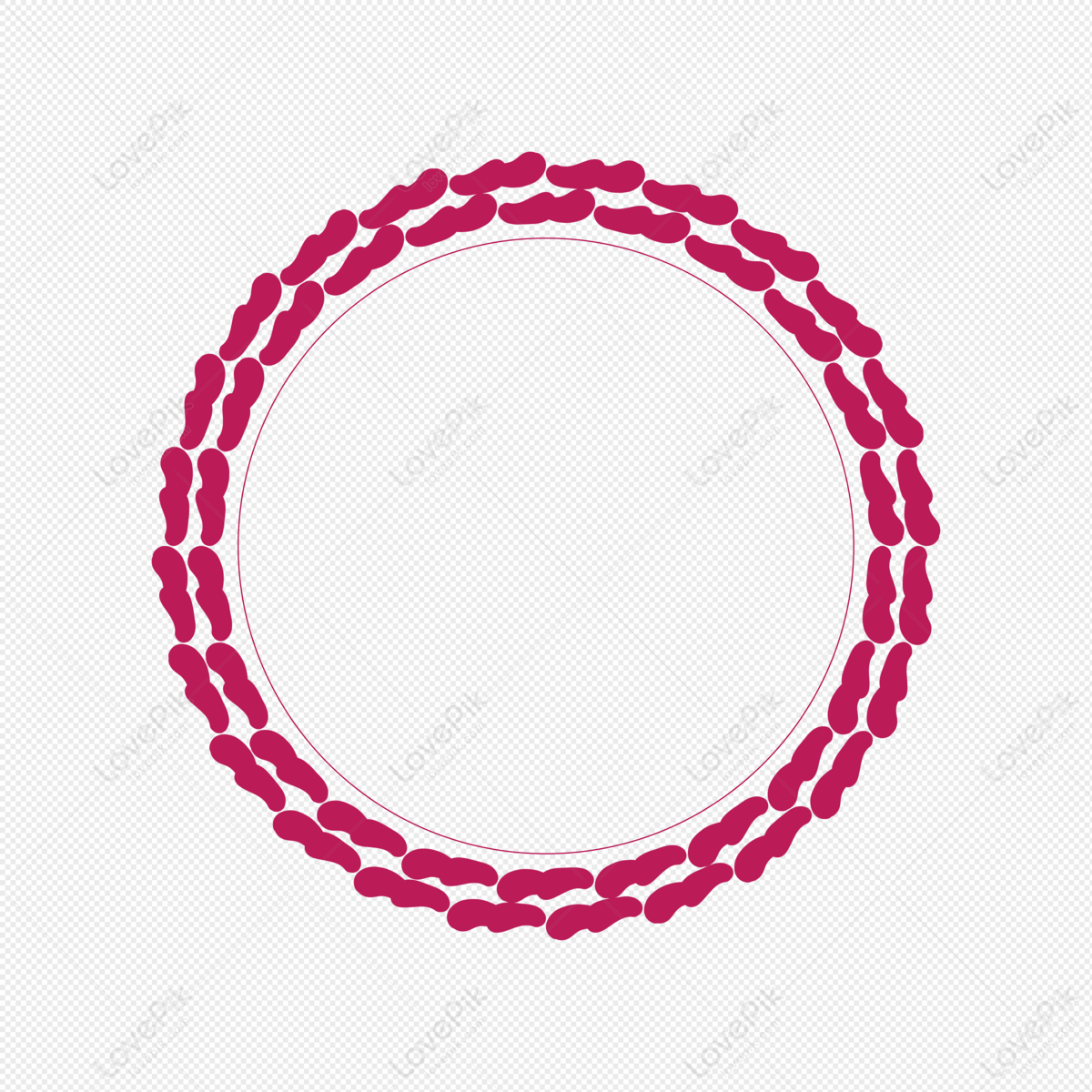 Hand Drawn Round Border PNG Transparent Image And Clipart Image For ...