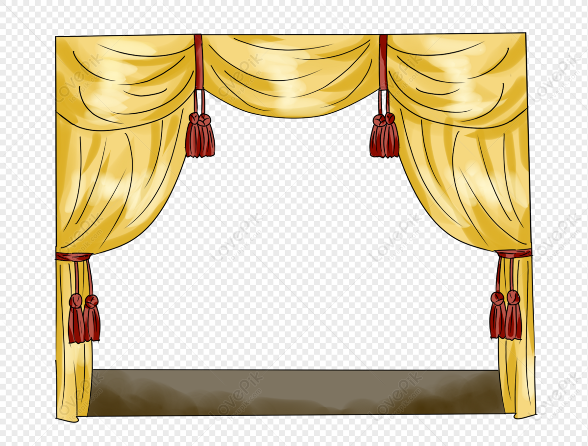 Golden Curtain PNG Images With Transparent Background | Free Download On  Lovepik