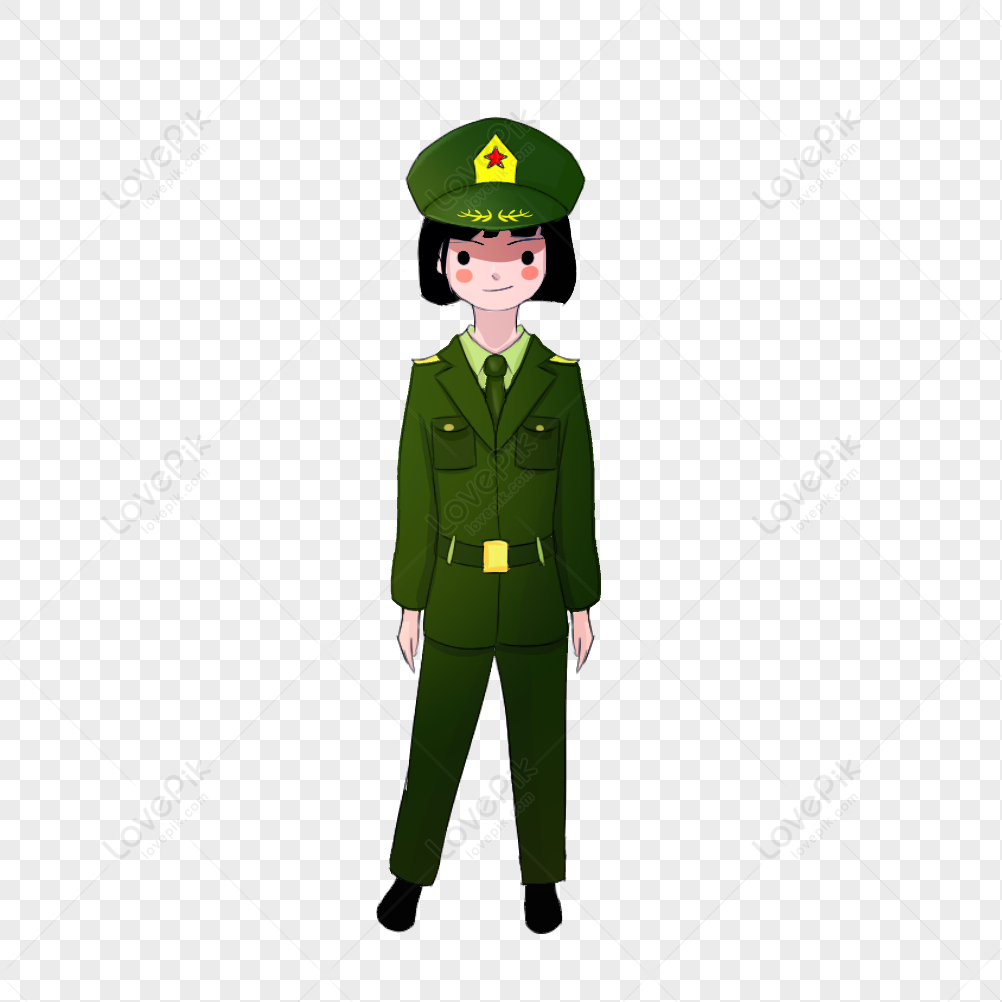 army uniform clipart
