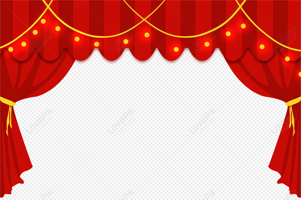 Red Curtain PNG Transparent Background And Clipart Image For Free Download  - Lovepik | 401464880