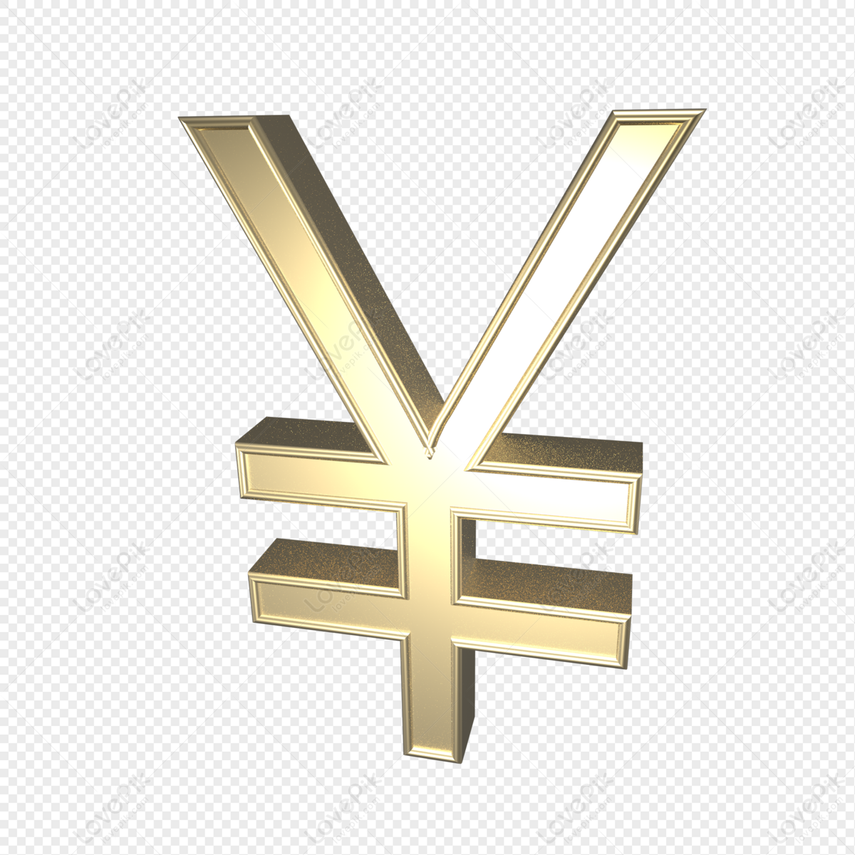 Renminbi Model Symbol, Renminbi, Rmb, 3d PNG Transparent Image And ...