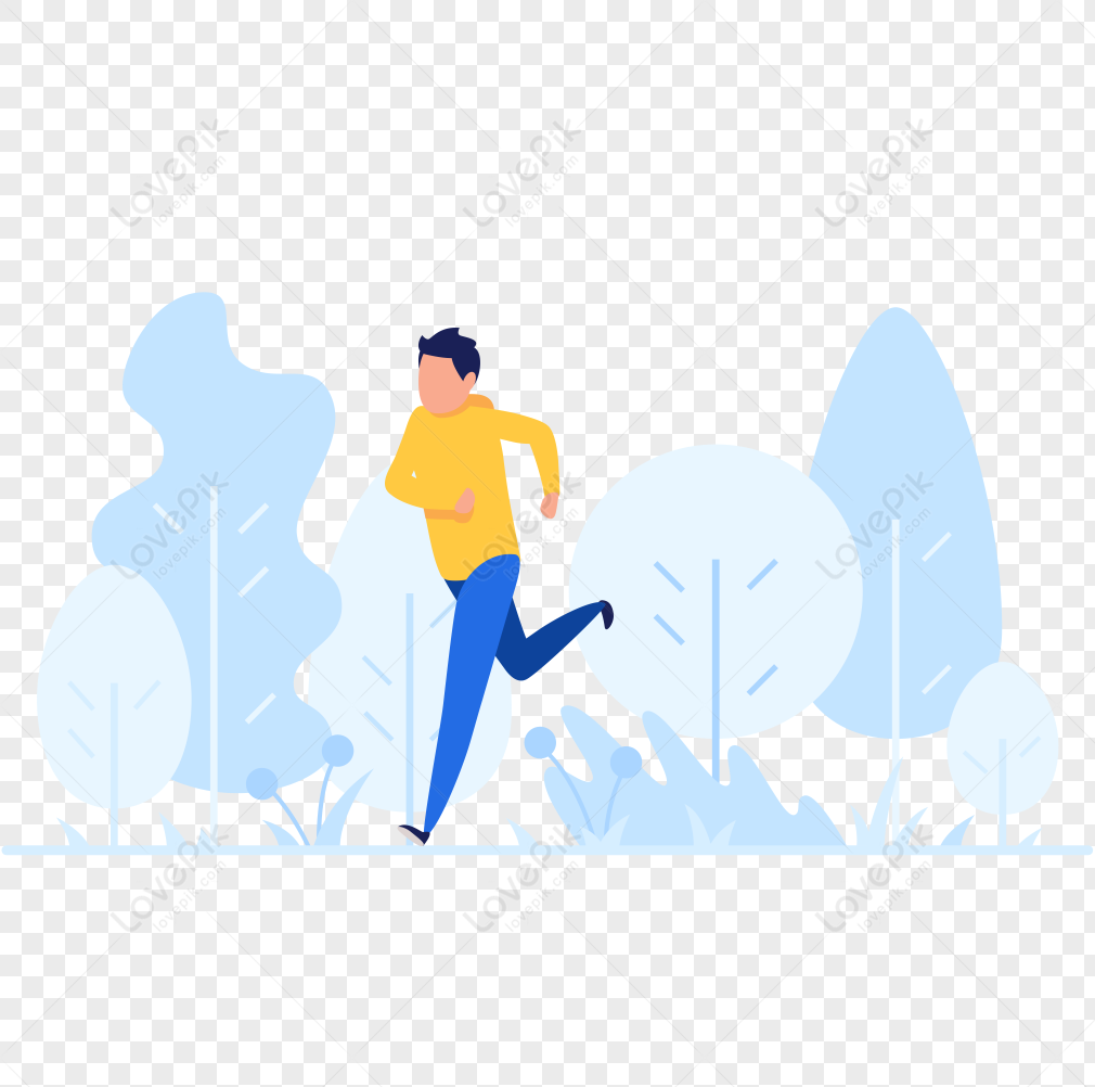 走っている人のアイコン無料ベクトルイラスト素材 イラスト 走っている人 スポーツ フィットネス フリー素材 透過 Lovepik