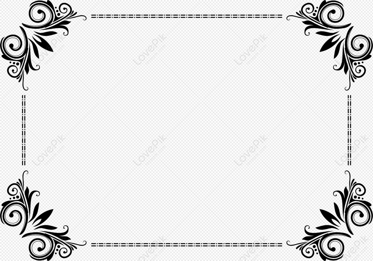 Simple European Border PNG Hd Transparent Image And Clipart Image For ...
