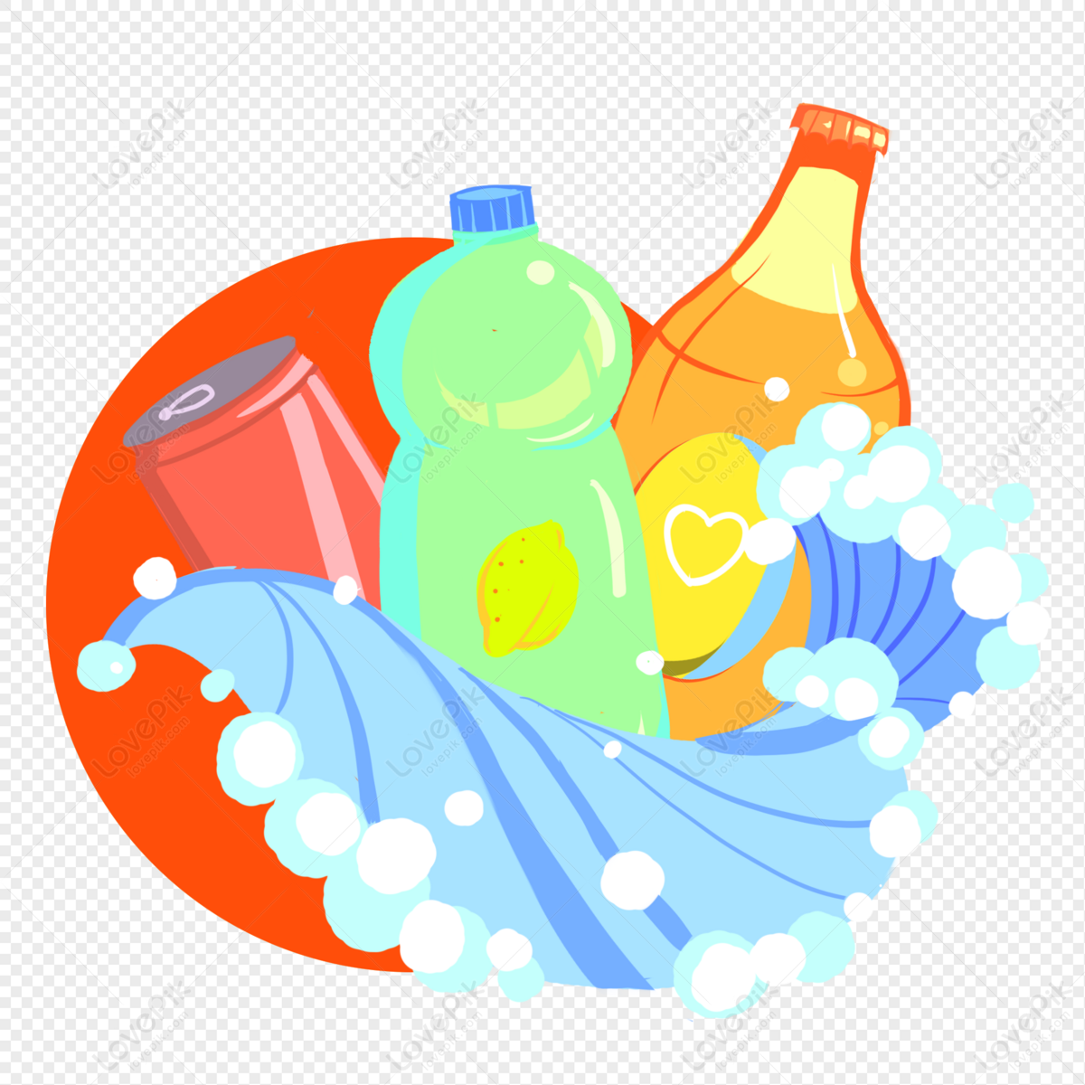 refreshing soda clipart