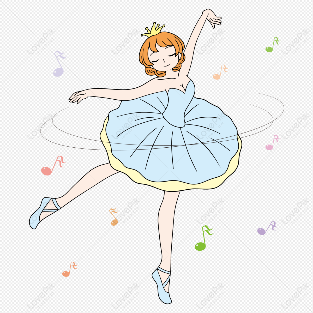 Summer Vacation Special Class Material Dance Ballet Young Lady Free PNG And  Clipart Image For Free Download - Lovepik | 401466009