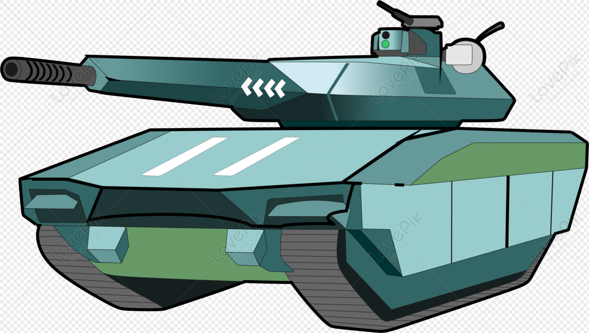 Tank at battlefield drawing style - Stock Illustration [88396920] - PIXTA