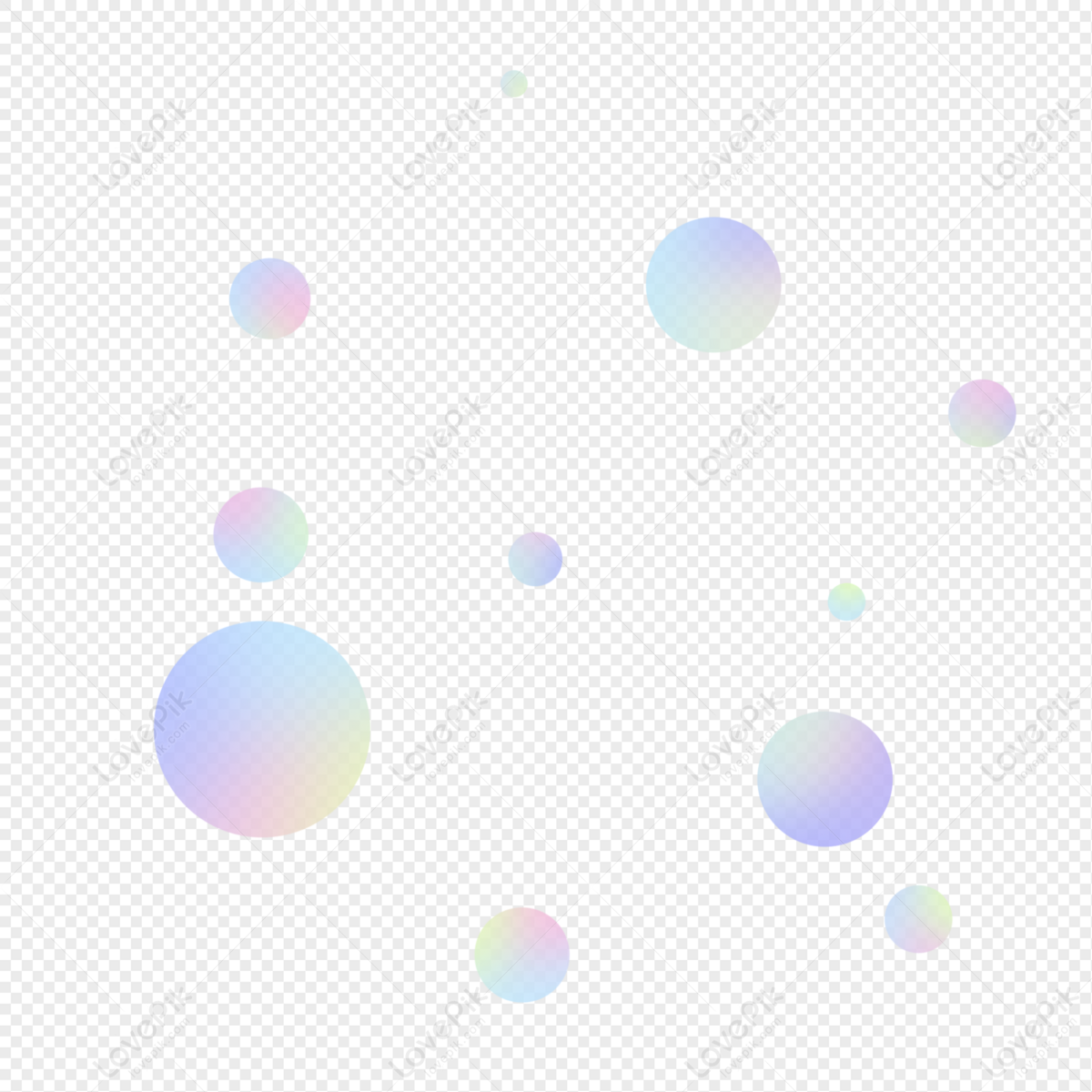 Translucent Gradient Bubble PNG Image And Clipart Image For Free ...