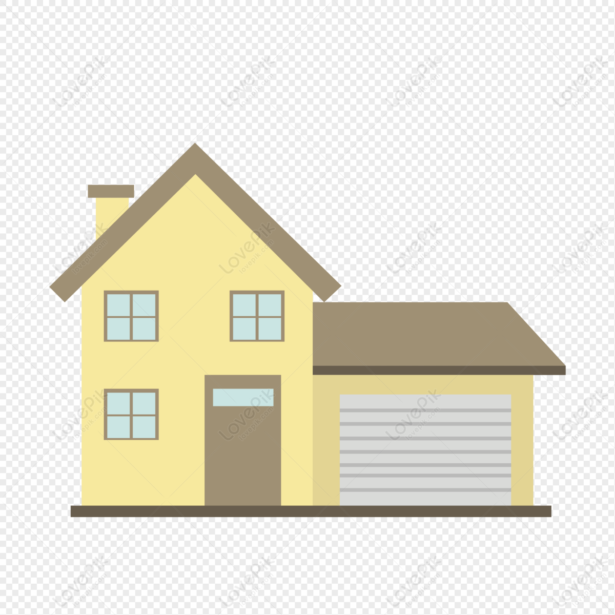 Yellow House, Material, Yellow House, Residential PNG Transparent ...