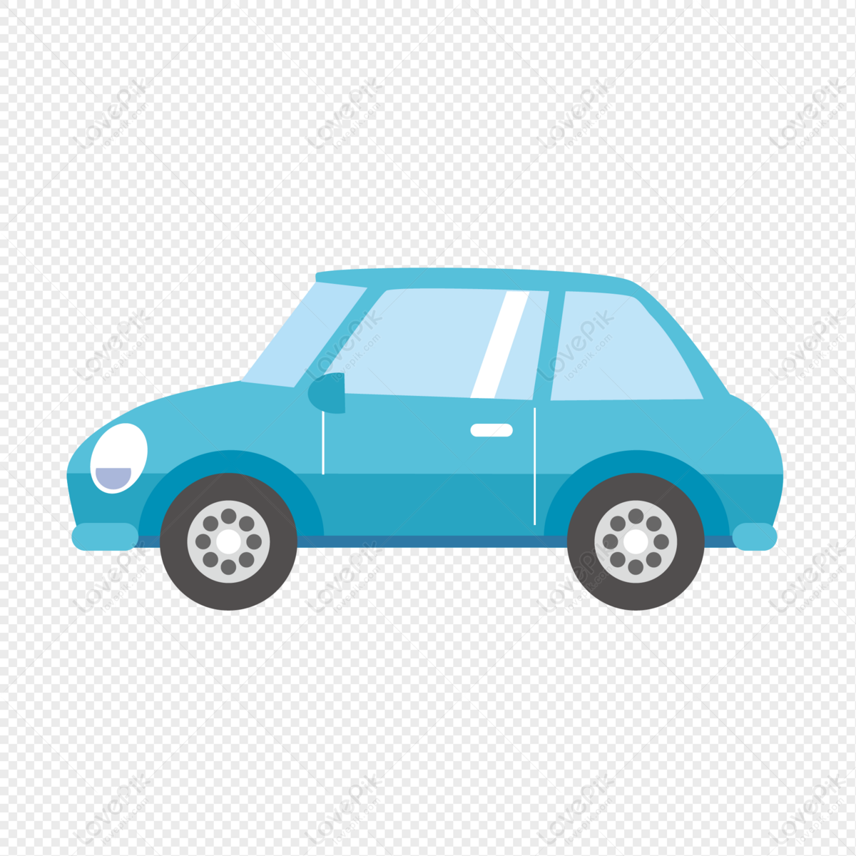 Blue Car PNG Images With Transparent Background | Free Download On ...