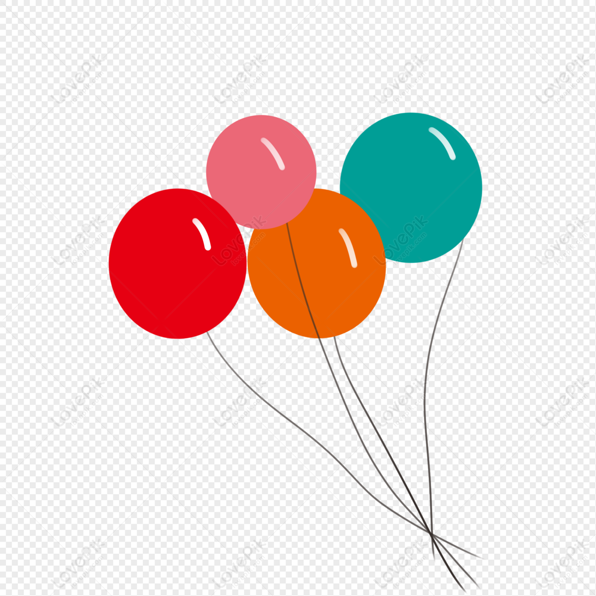 Cartoon Balloon Colored Cute PNG Transparent Image And Clipart Image For  Free Download - Lovepik | 401497227