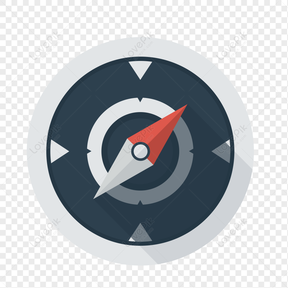 Compass icon free vector illustration material, material, icon, free materials png picture