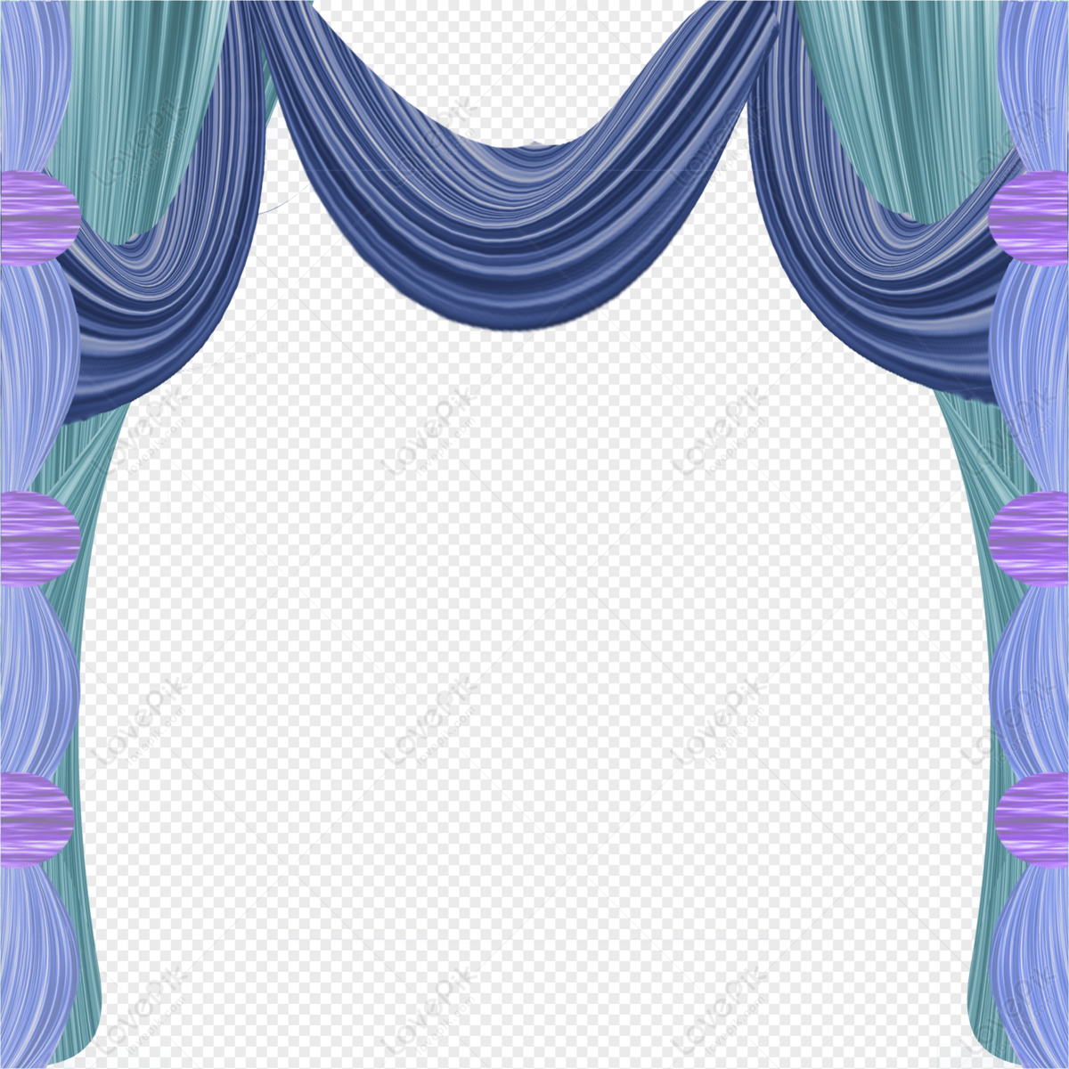 Curtain, Material, Curtain Violet, Stage Curtain PNG Transparent Image ...