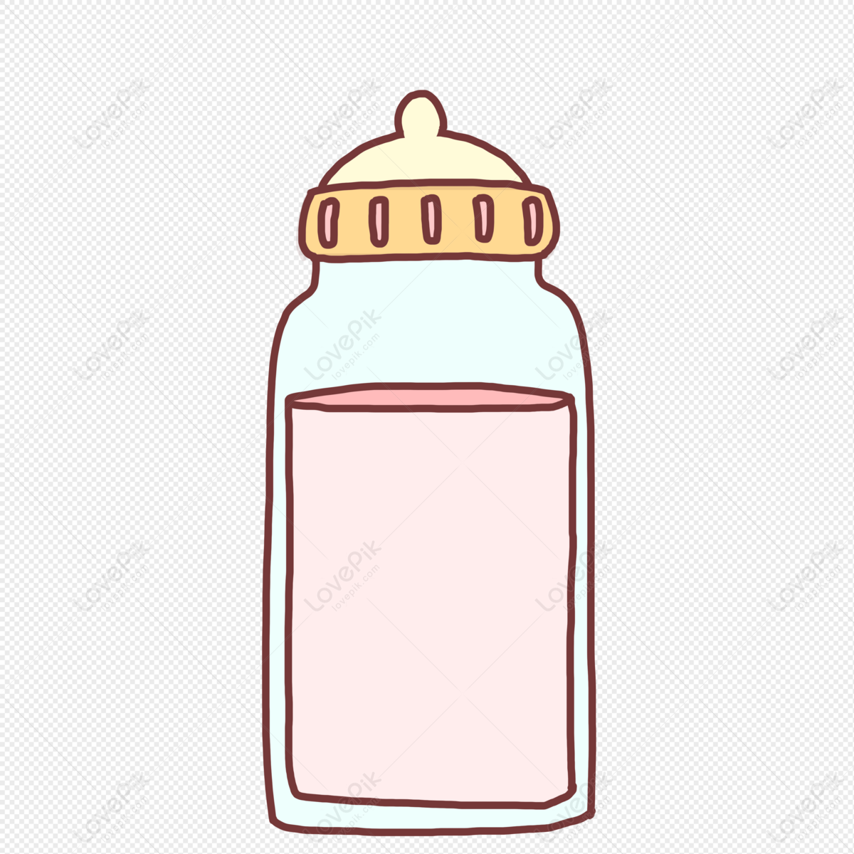 Healthy Breakfast drawing sketch glass milk bottle iron can cup vector  Stock Vector by ©vectorgoods.gmail.com 230969642