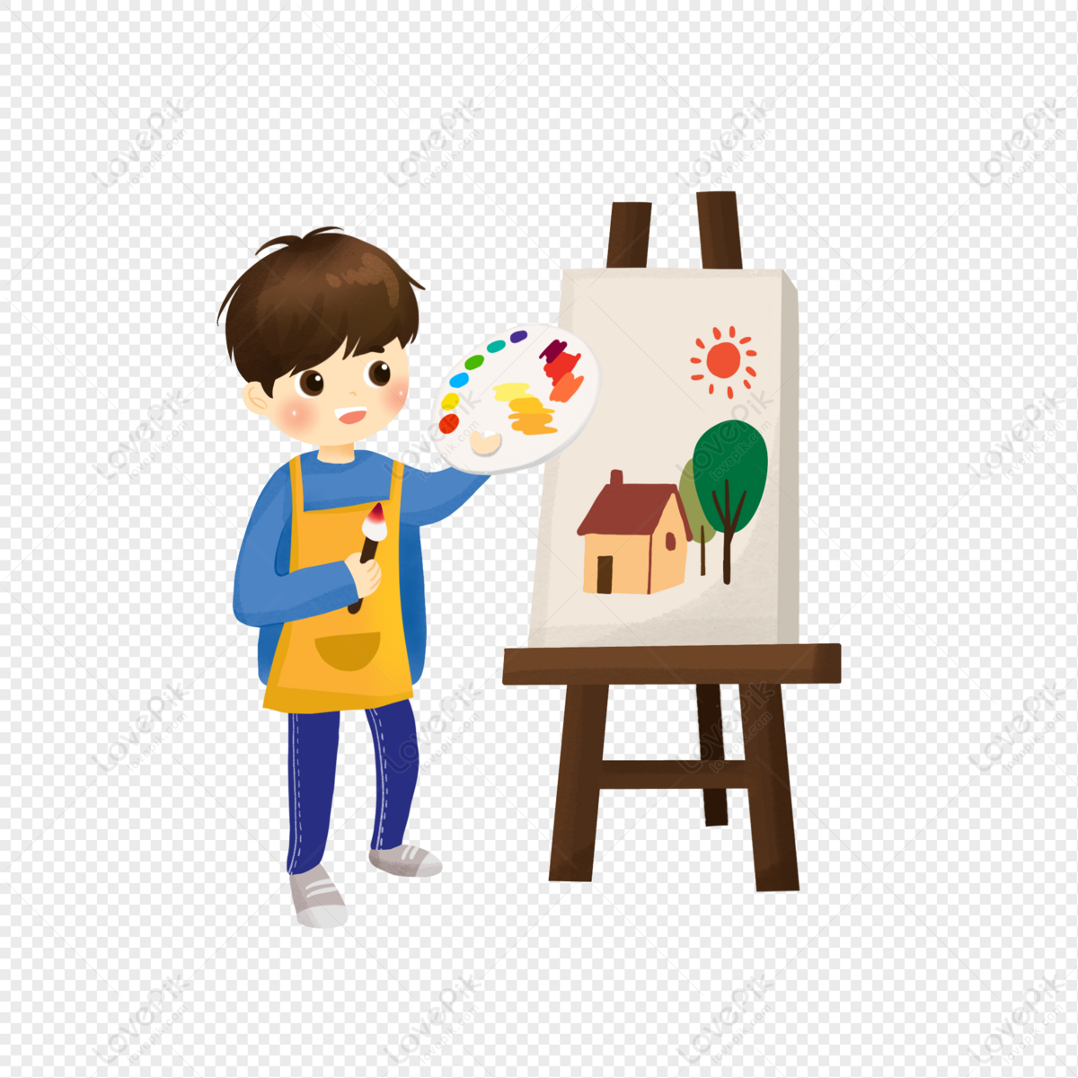 Drawing Cartoon Man Cute, Summer Training, Cute Cartoon Drawing, Art Free  PNG And Clipart Image For Free Download - Lovepik | 401484279