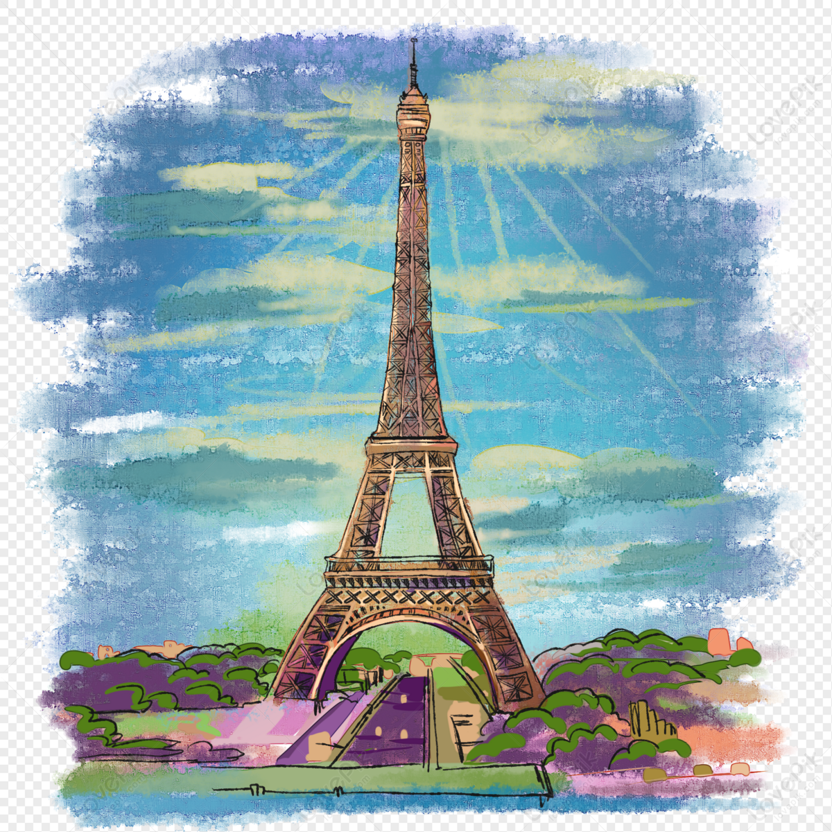 Eiffel tower, france, travel, eiffel tower png free download