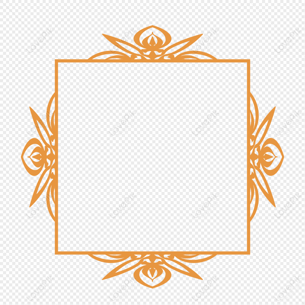 European Decorative Pattern Border PNG Hd Transparent Image And Clipart ...