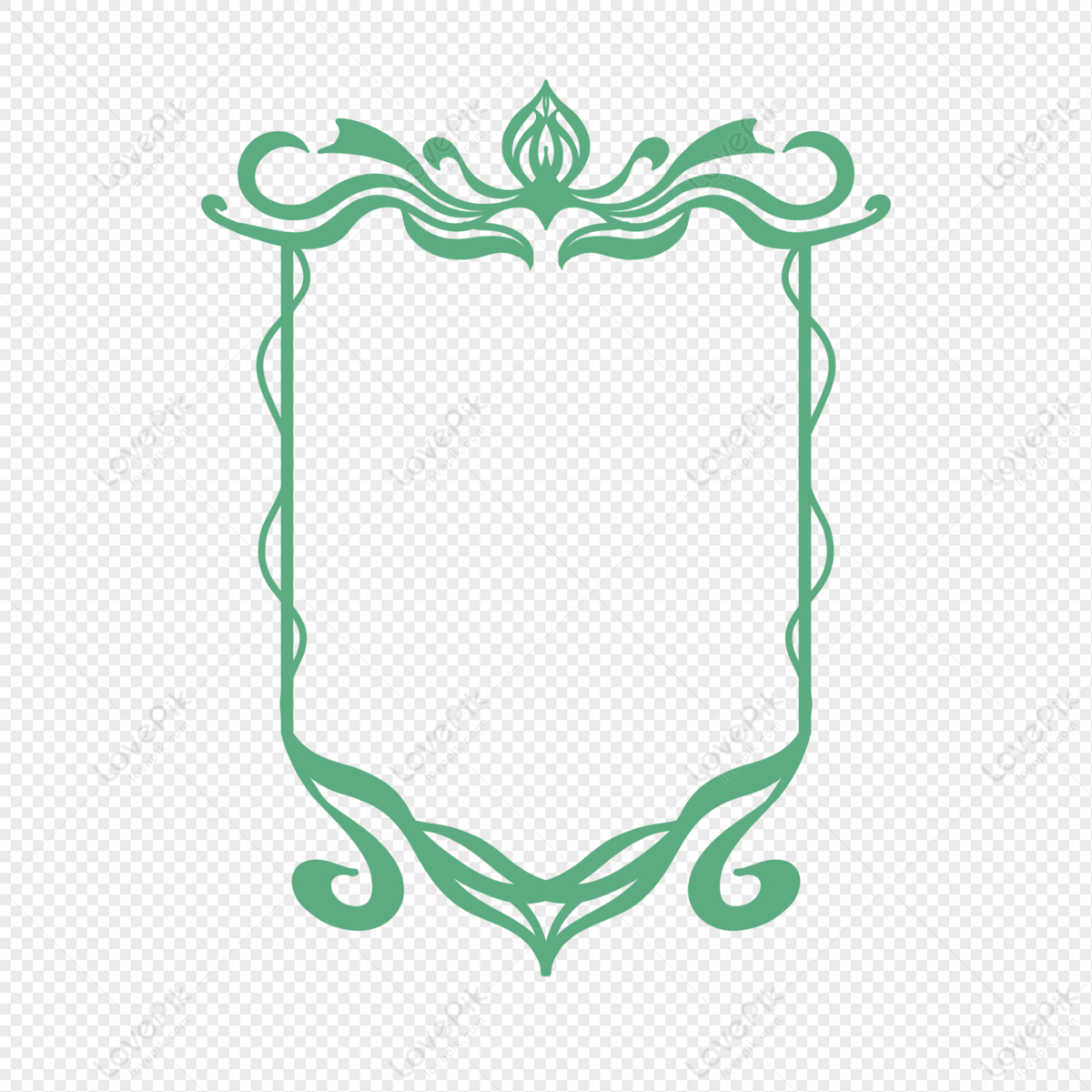 European Pattern Border Png Transparent And Clipart Image For Free 