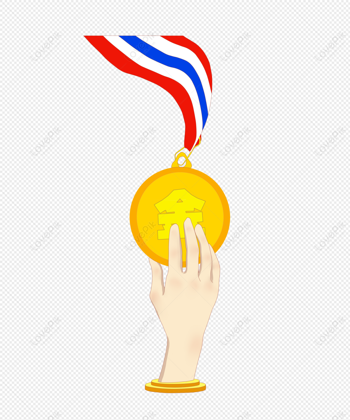 golden medal clipart free