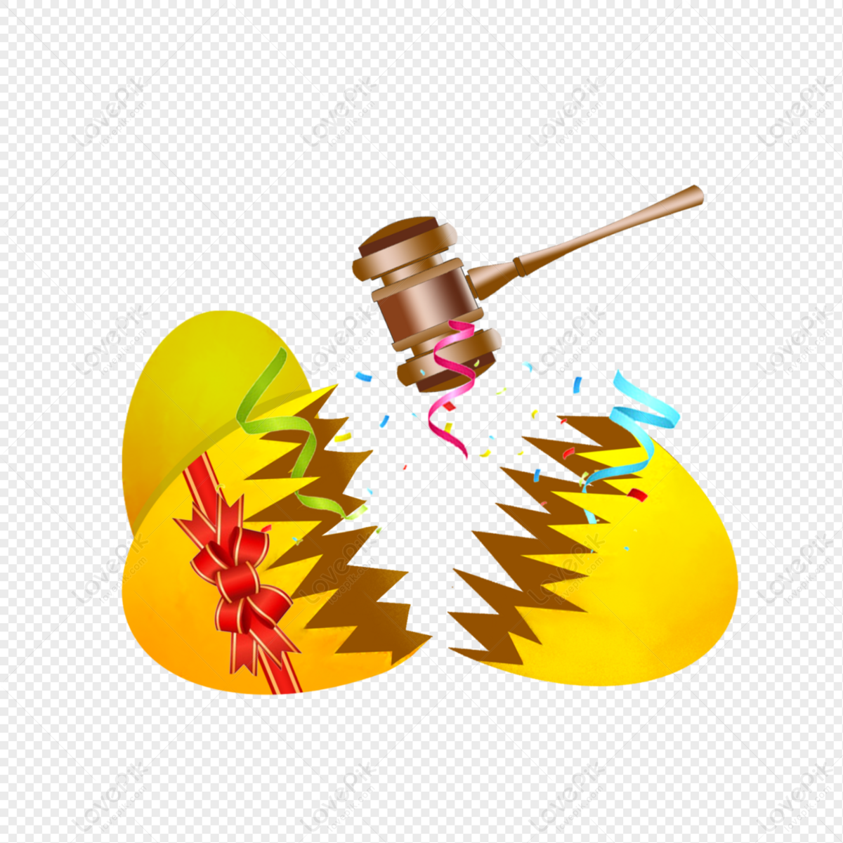 Gold egg PNG image transparent image download, size: 2957x2875px