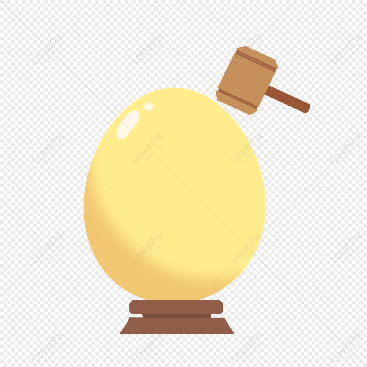 Gold egg PNG image transparent image download, size: 2957x2875px