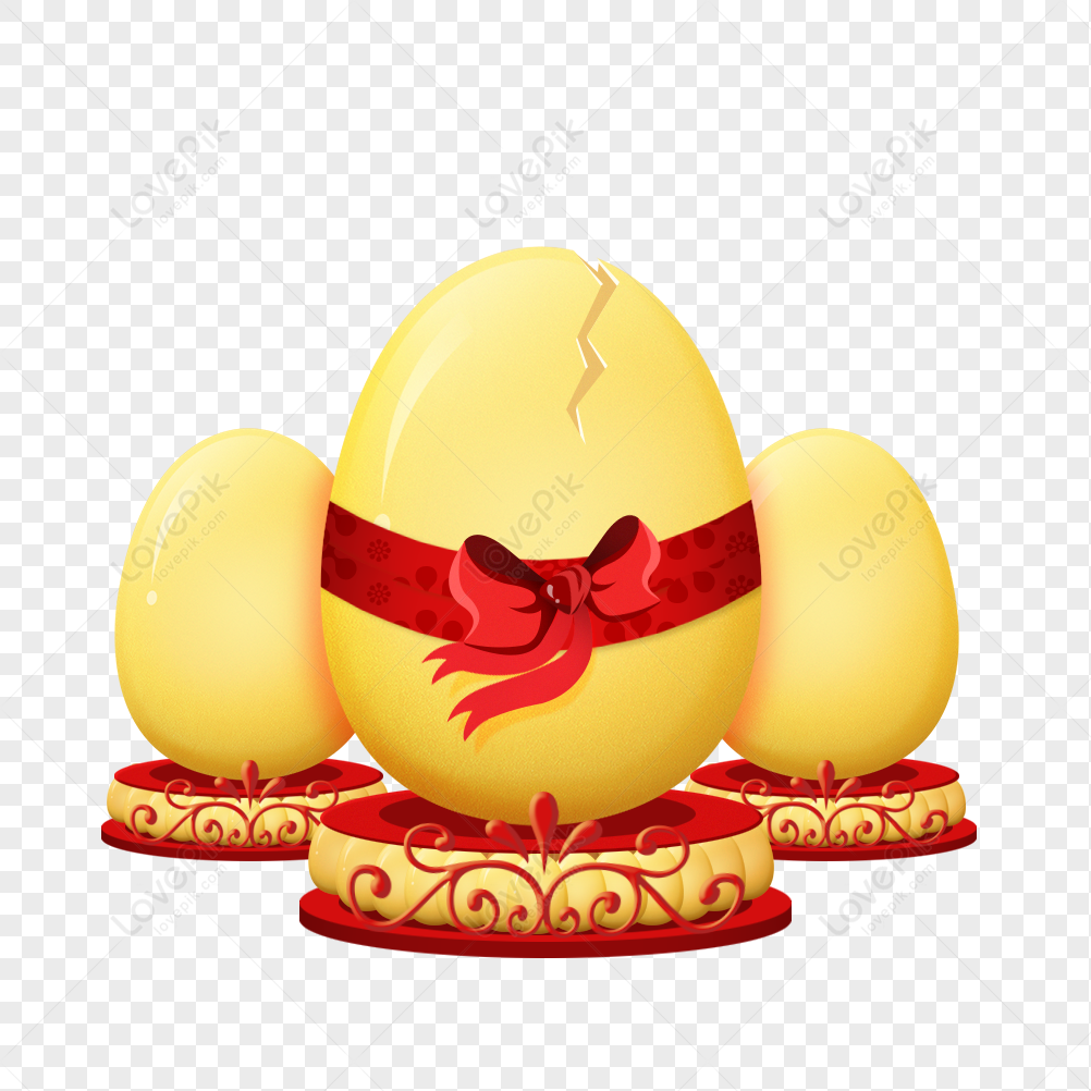 Golden Egg transparent background PNG cliparts free download