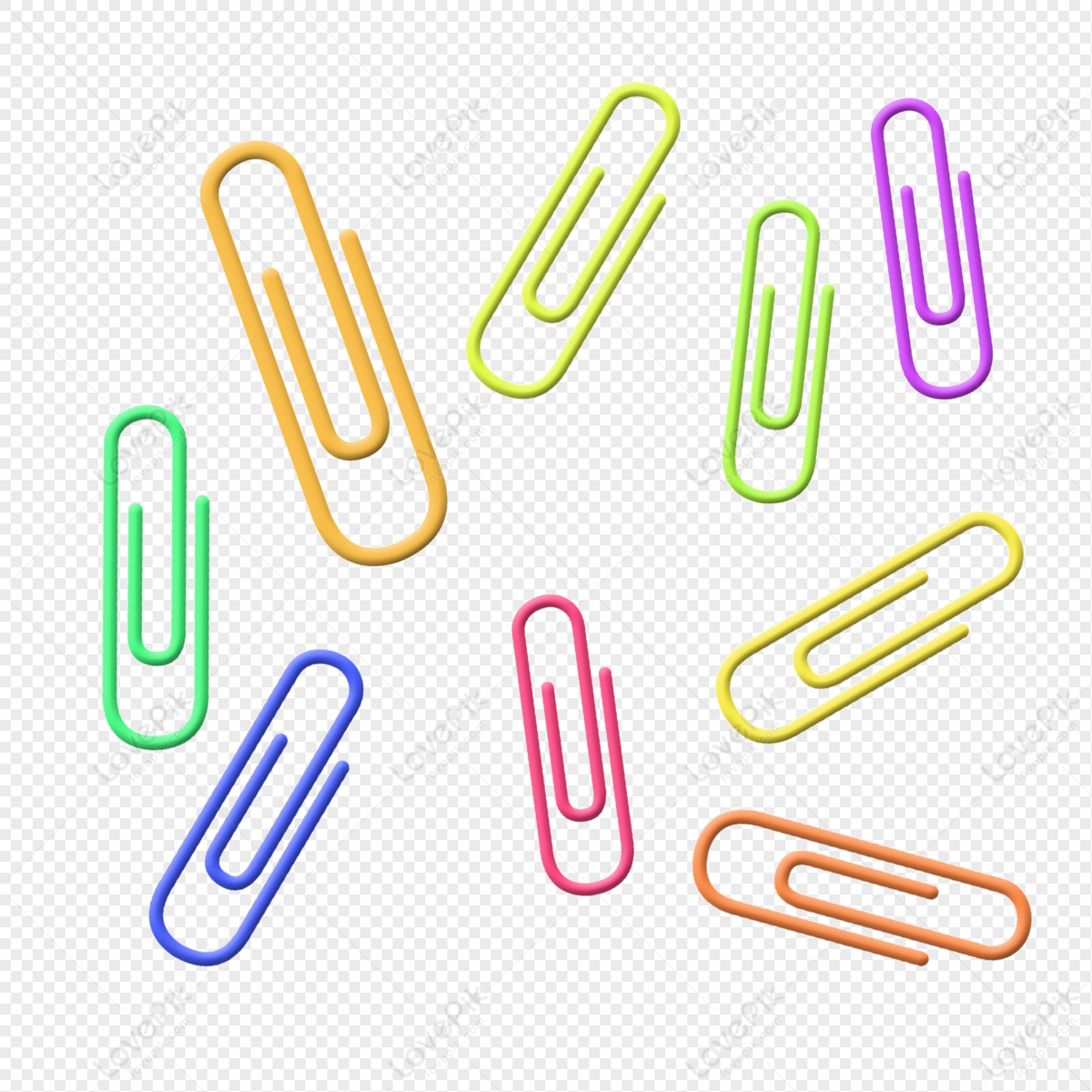 Paper Clip Cartoon Illustration Free PNG And Clipart Image For Free  Download - Lovepik | 401498459