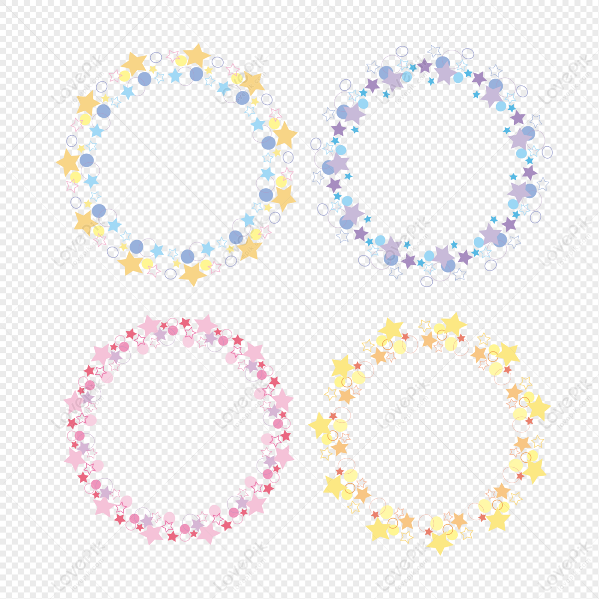 Pentagram Dot Border, Magic Circle, Material, Dot PNG Transparent ...