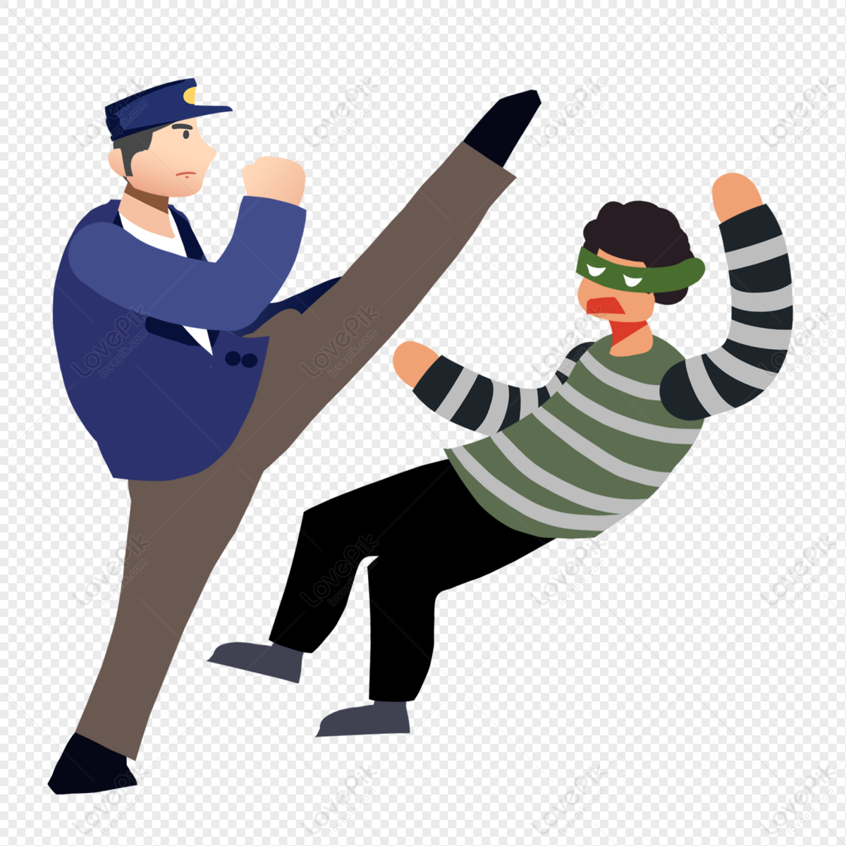 Policeman Who Catches Bad People PNG Image Free Download And Clipart Image  For Free Download - Lovepik | 401481631