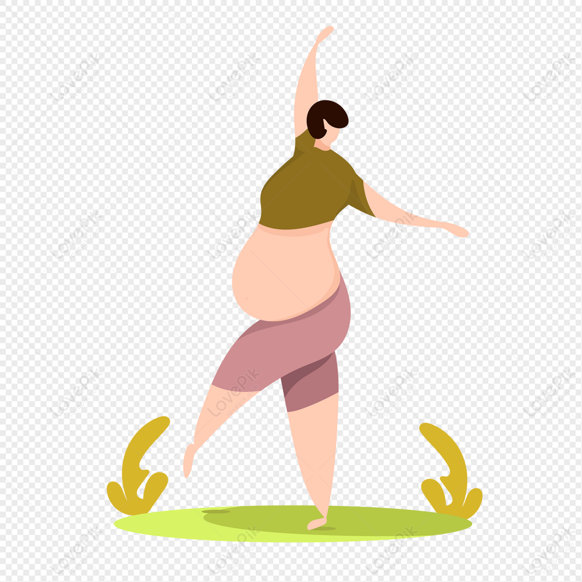 Pregnancy Exercise PNG Transparent Images Free Download