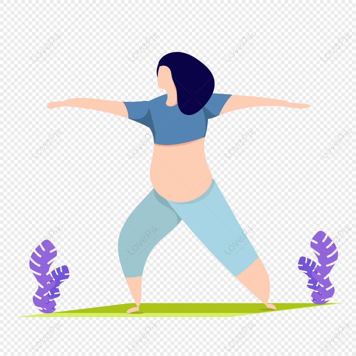 Pregnancy Exercise PNG Transparent Images Free Download