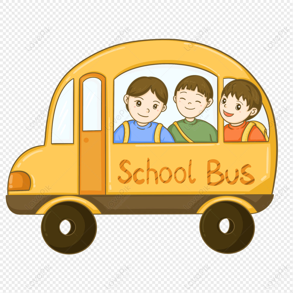 School Bus PNG Free Download And Clipart Image For Free Download - Lovepik  | 401504263
