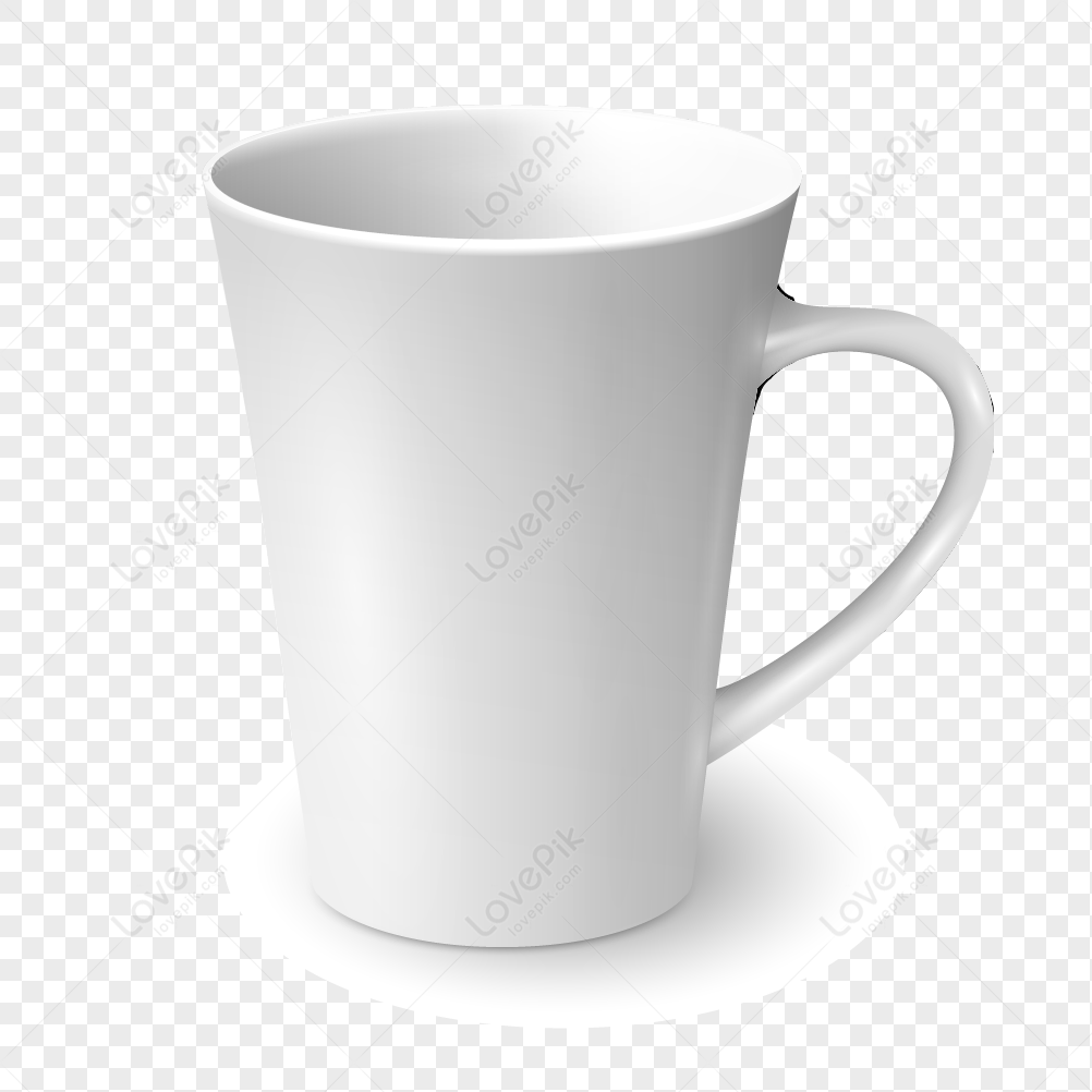 White Mug PNG Transparent Images Free Download
