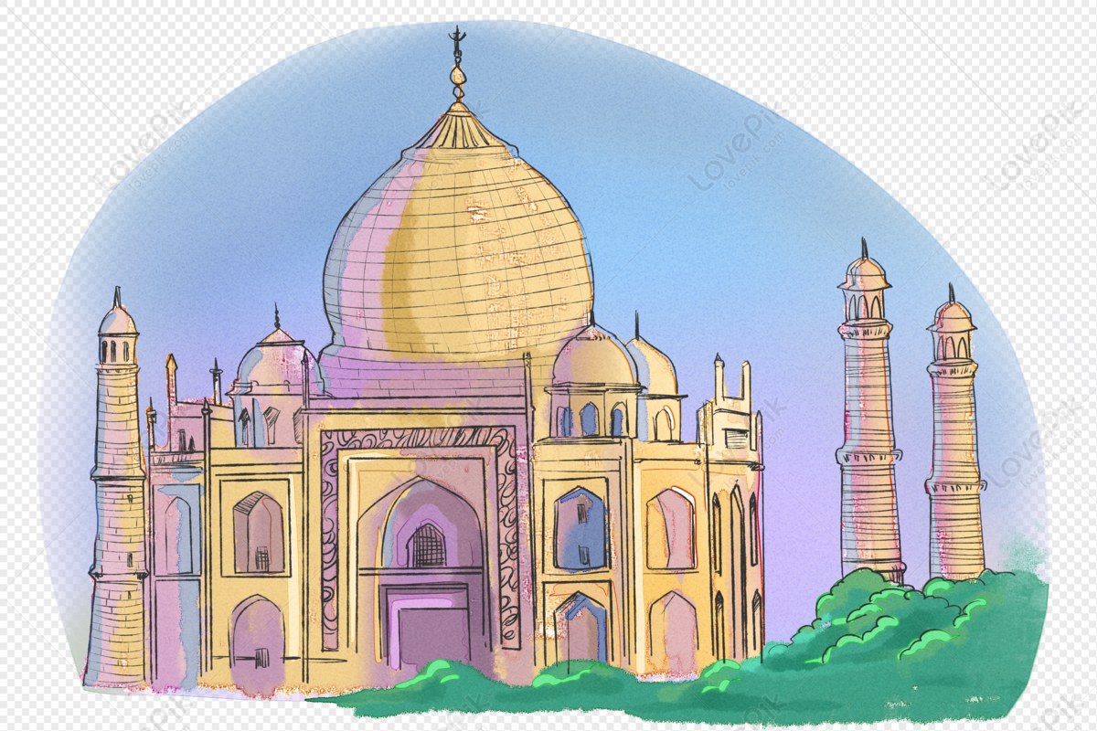 Taj Mahal PNG Images With Transparent Background | Free Download On Lovepik