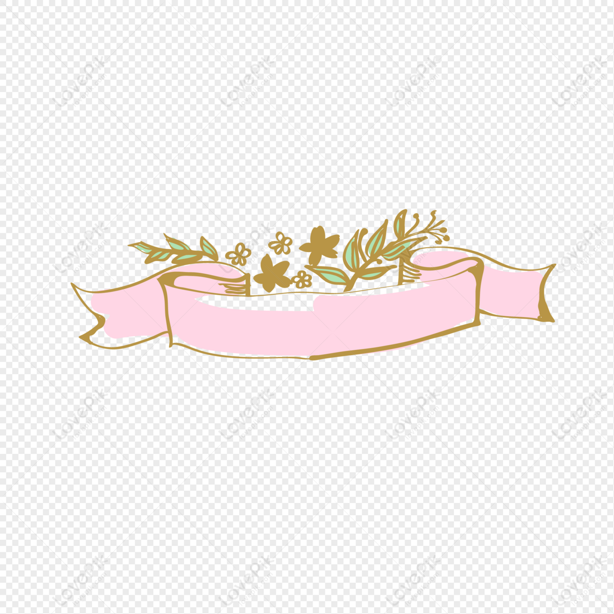 Pink Label, Labels, Pink Tag, Streamers PNG Transparent Image And