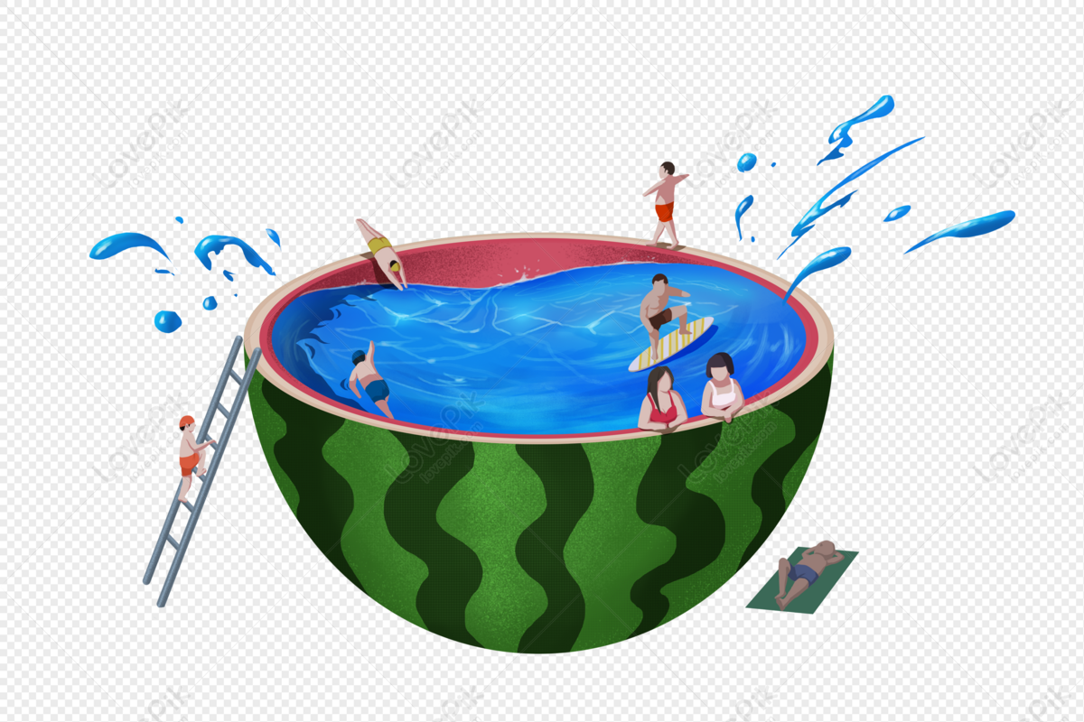 Download Weather Clipart Pool Party - Pool Party Clipart - Png Download  (#249564) - PinClipart