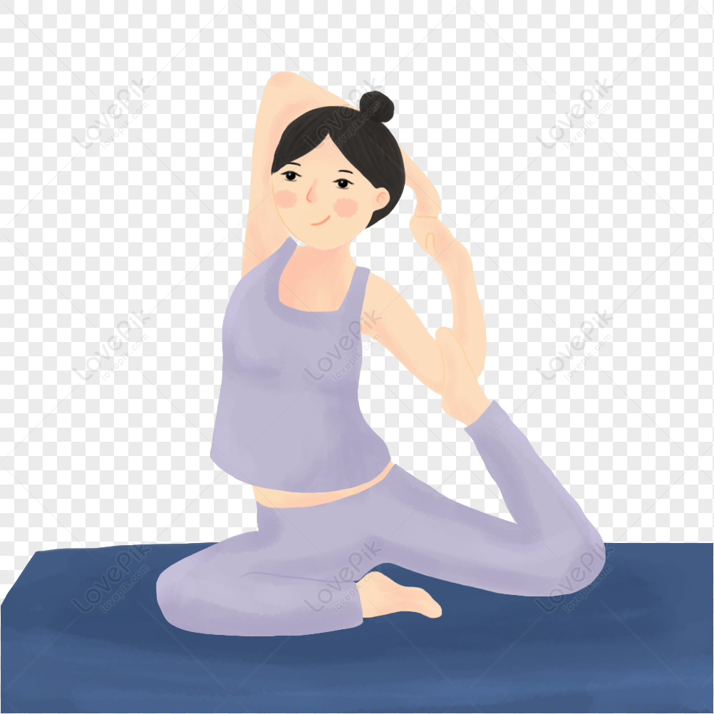 Yoga Woman PNG Transparent And Clipart Image For Free Download ...