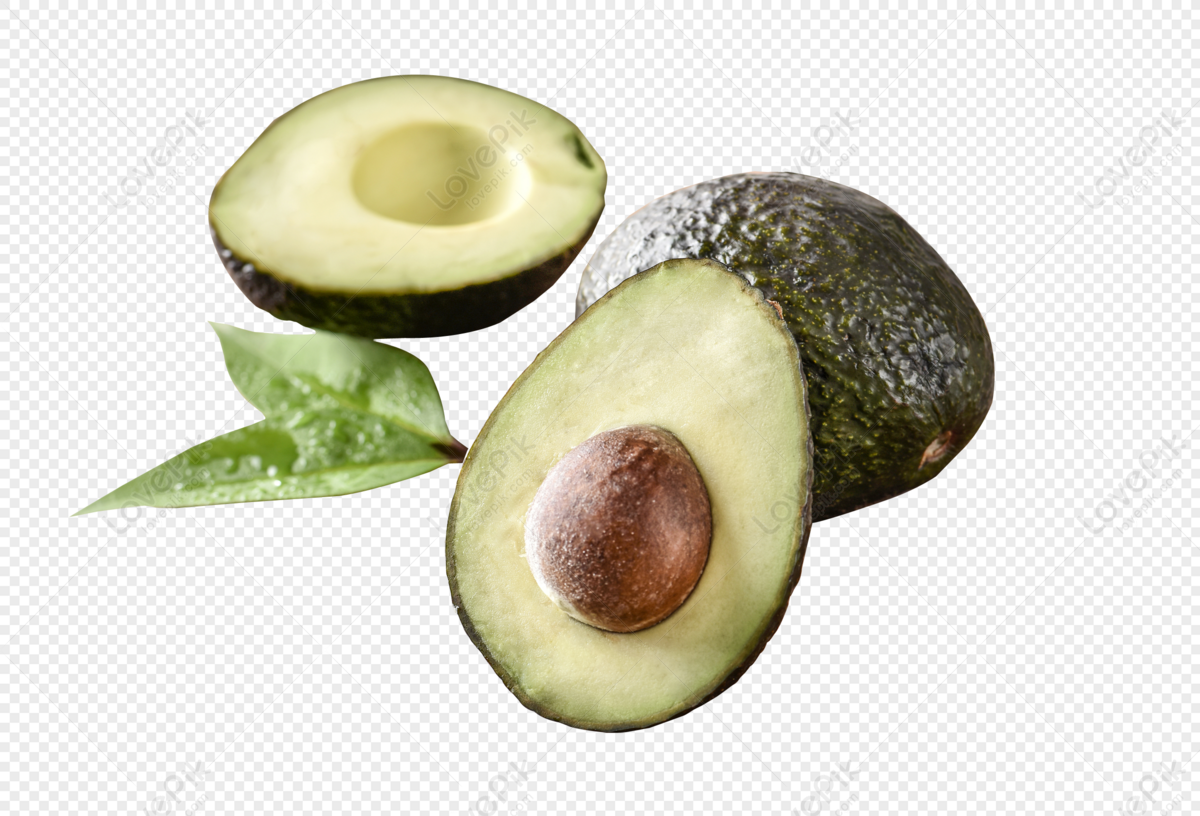 Cute Avocado PNG Images With Transparent Background