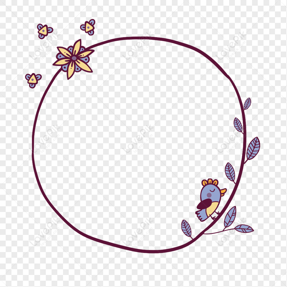 Bird Border PNG Picture And Clipart Image For Free Download - Lovepik ...