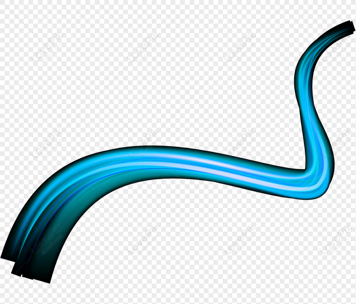 Blue Line Curve Png , Png Download - Electric Blue, Transparent Png ,  Transparent Png Image - PNGitem
