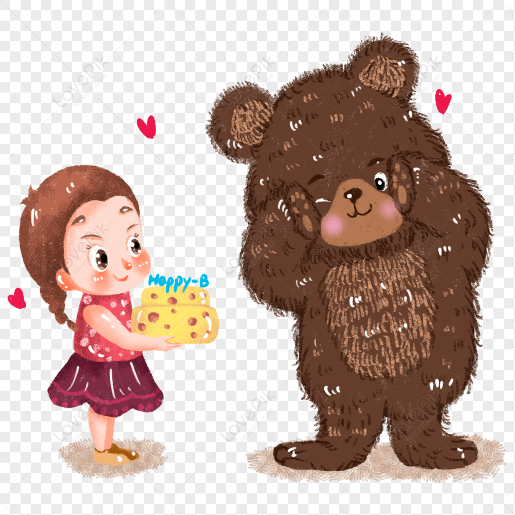 Korean Bear Stickers PNG Picture, Cute Korean Bear Happy Birthday Stickers  Free Printable, Korean Bear, Birthday, Happy PNG Image For Free Download