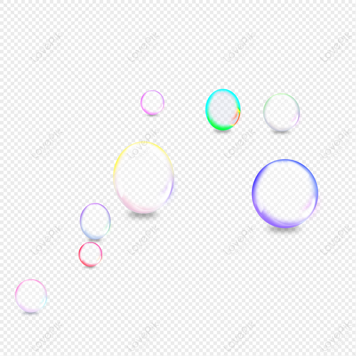 Transparent Bubbles PNG Picture  Bubbles, Free clip art, Overlays