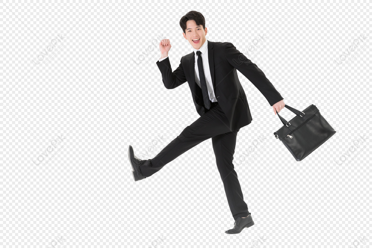 Business Male Jumping, Business People, Male, Business Secret PNG Image ...