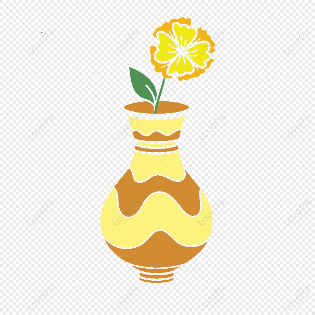 Cartoon Creative Vase Illustration PNG Transparent Image And Clipart Image  For Free Download - Lovepik | 401531747