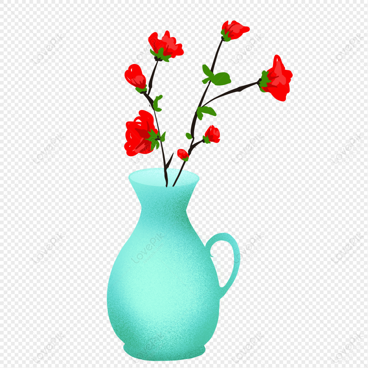 Cartoon Flower Arrangement Vase Illustration PNG Image And Clipart Image  For Free Download - Lovepik | 401531728