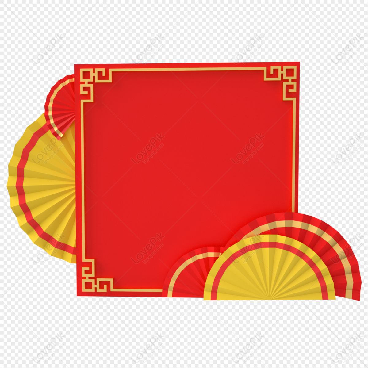 Chinese Border Red, Round Border, Simple Border, Geometric Border Free ...