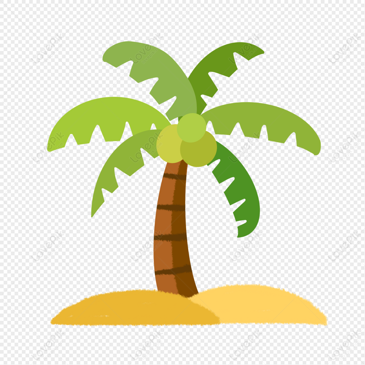 Coconut Tree PNG Transparent And Clipart Image For Free Download ...
