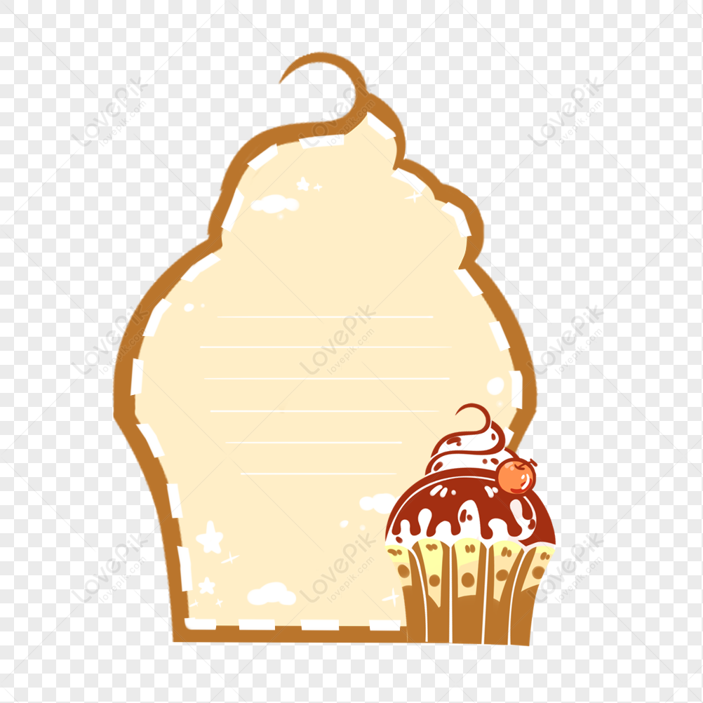 Desenho de cupcake fofinho pintado e colorido por Usuário não